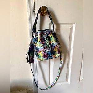 Aldo Snakeprint Mini Bucket bag